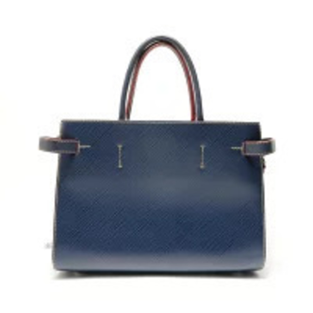 Louis Vuitton Twist Tote Epi Shoulder Bag Navy Blue